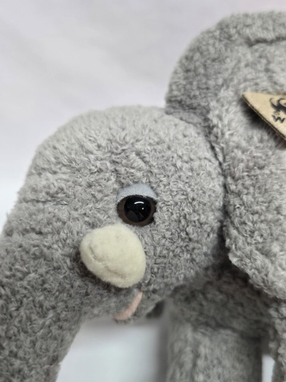 WWF Anna Club Elephant Plush Stuffed Animal Gray 7" Long Toy Cute Realistic - Picture 8 of 9